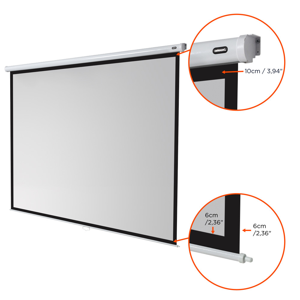 celexon Leinwand Rollo Economy 300 x 225 cm - 148"