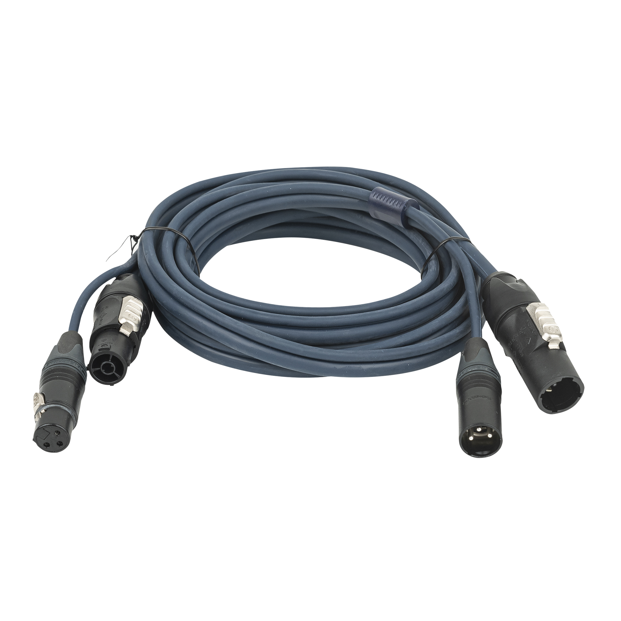 DAP FP-13 Hybrid Cable - powerCON TRUE1 & 3-pin XLR - DMX / Power DMX & Strom - 3 m