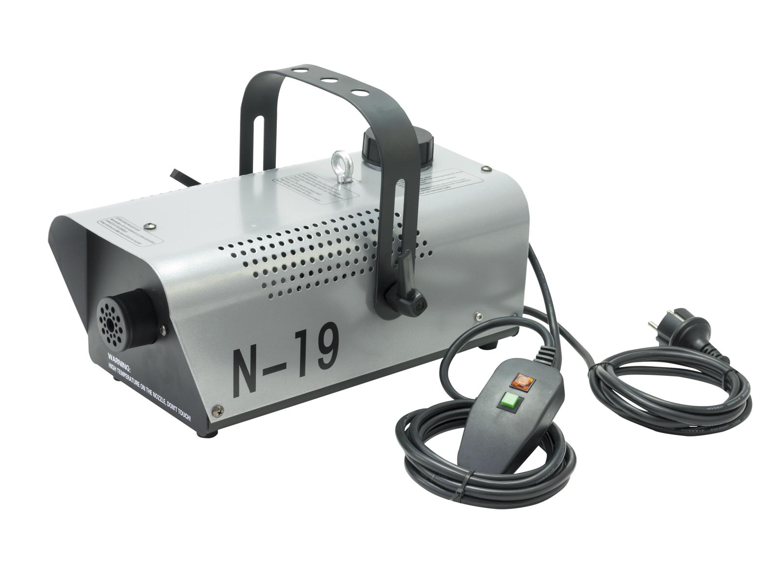 EUROLITE N-19 Nebelmaschine silber EUROLITE N-19 Nebelmaschine silber