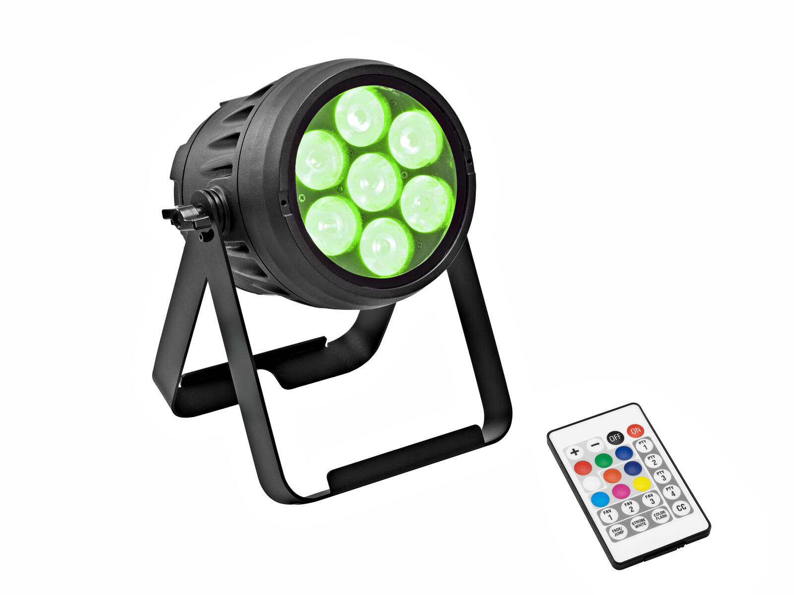 EUROLITE LED IP PAR 7x15W RGBL Spot