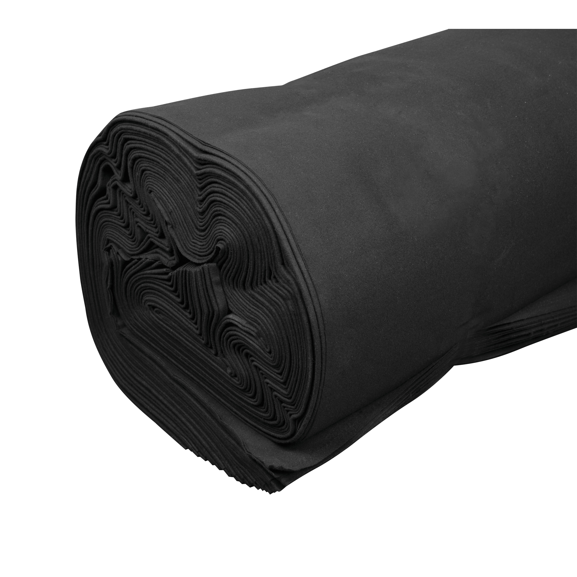 SHOWGEAR Deko Molton 160 g/m² Bolt Black - 3 x 60 m (W x L) Schwarz - 3 x 60 m (B x L)