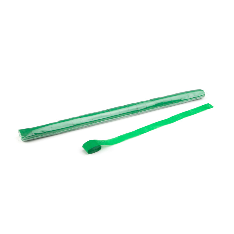Streamers 10m x 2.5cm - Dark Green