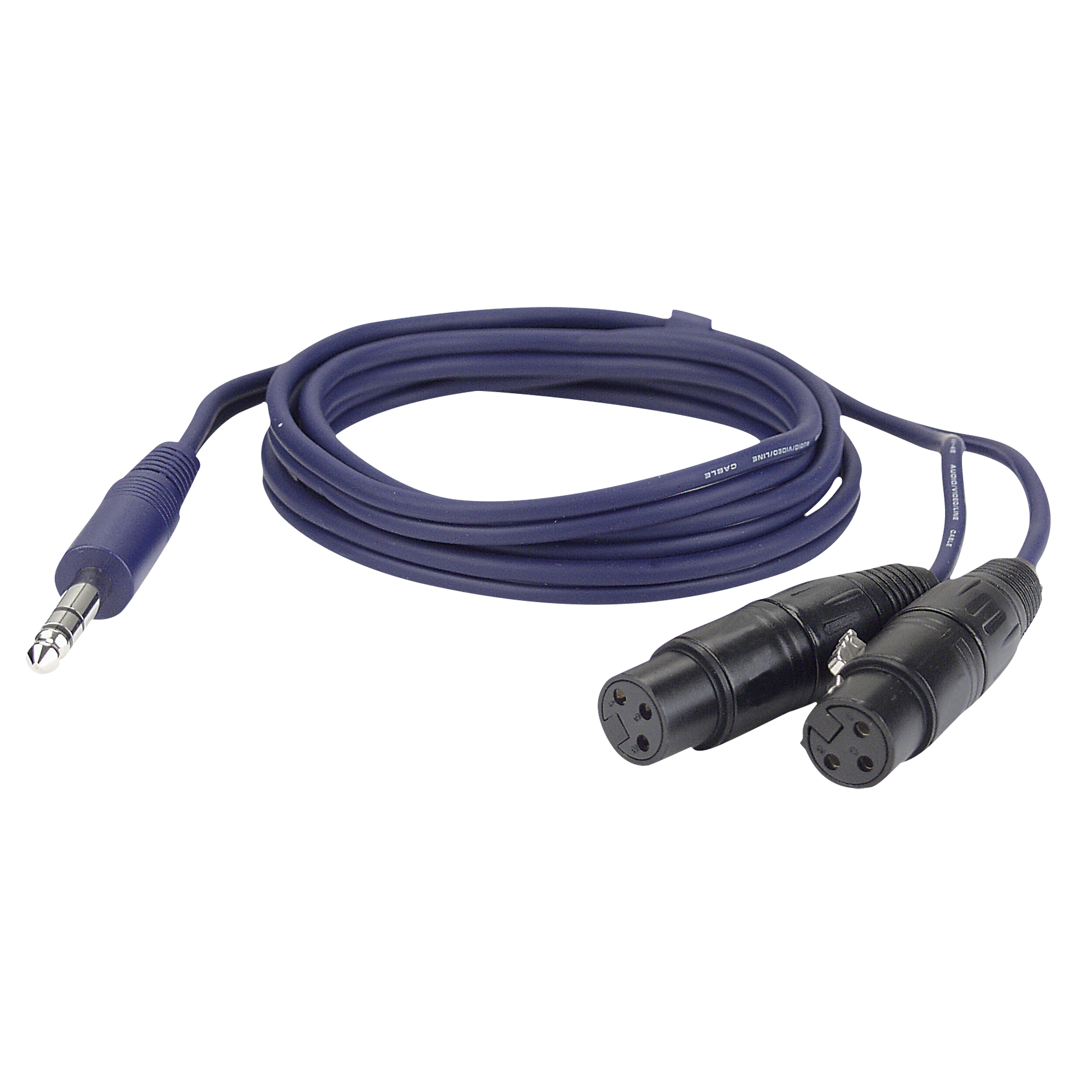DAP FL37 - 2 x bal. XLR 3P, female to Jack stereo 1,5 m DAP FL37 - 2 x bal. XLR 3P, female to Jack stereo 1,5 m