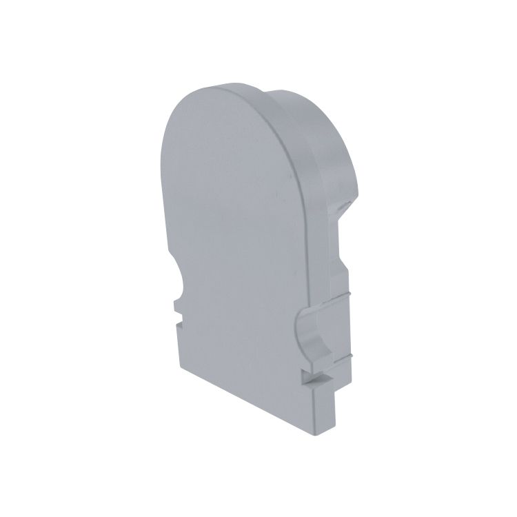 Endkappe R-AU-02-10 Set 2 Stk, Grau