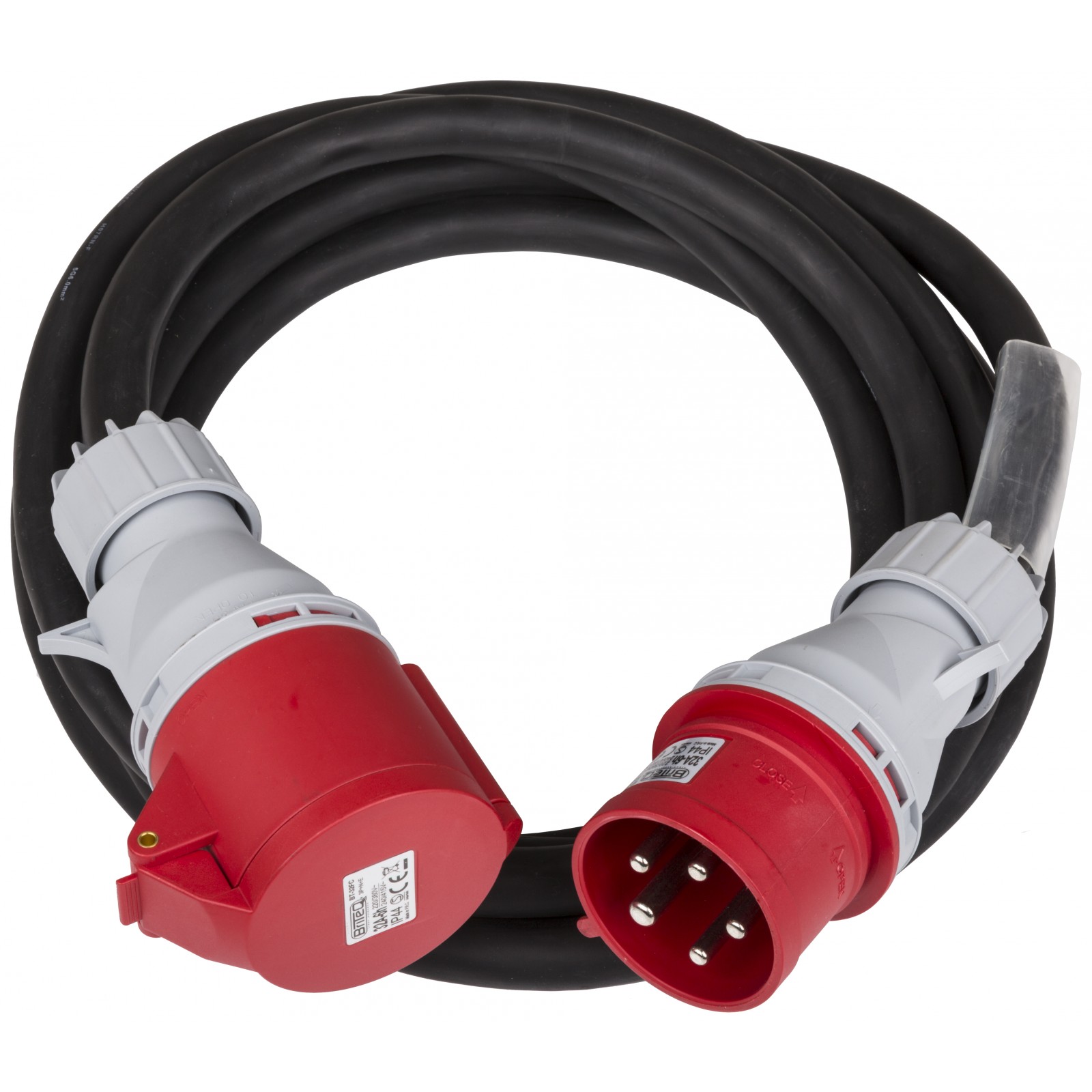 Briteq CEE-Kabel 32A 5x6mm² 5m