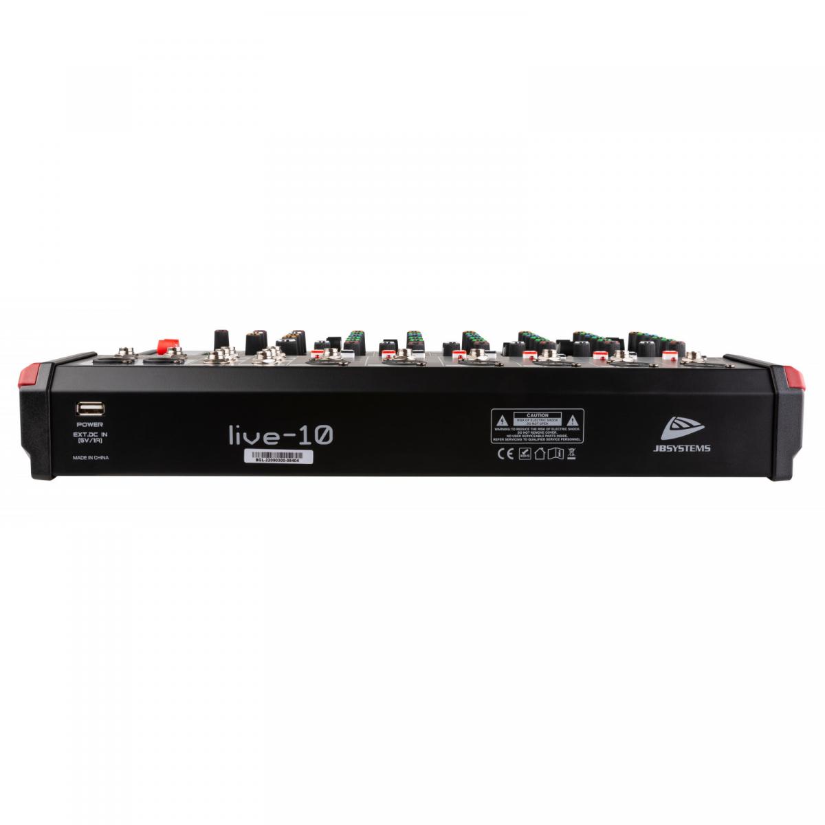 JB Systems LIVE-10 8-Kanal Mischpult JB Systems LIVE-10 8-Kanal Mischpult