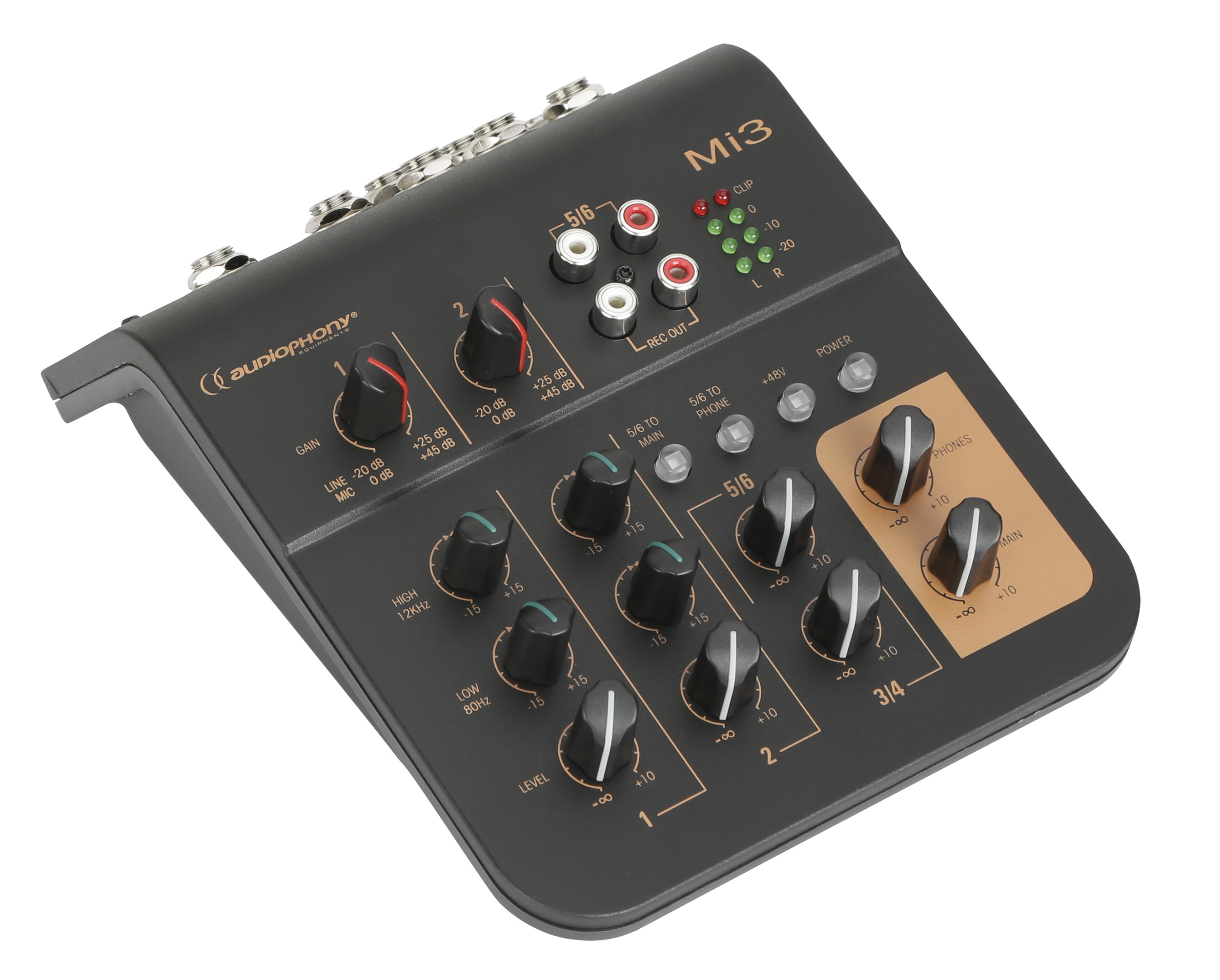 Audiophony Mi3 3 Kanal Mischpult