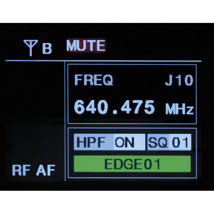 DAP EDGE EBS-2 Kabelloses Doppel-Beltpack-Set - 610-670 MHz
