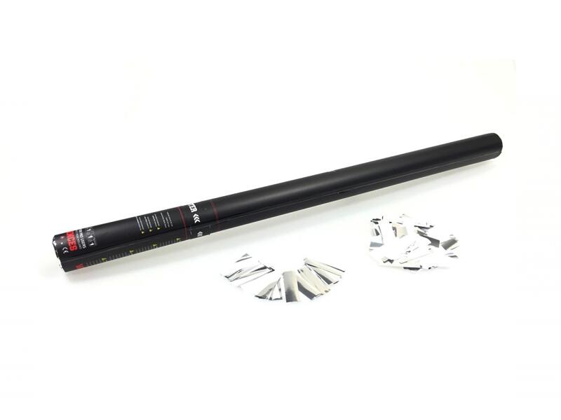 TCM FX Konfetti-Ladung elektrisch 80cm, weiß/silber TCM FX Konfetti-Ladung elektrisch 80cm, weiß/silber