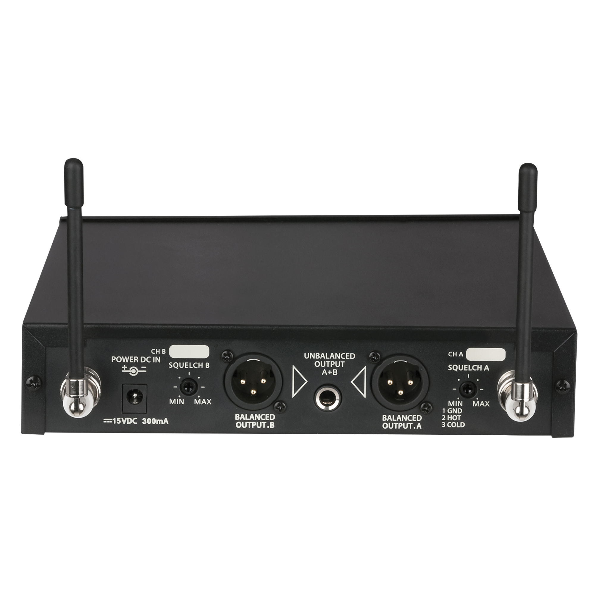 DAP COM-42 2-Kanal-Drahtlos-Handmikrofonsystem