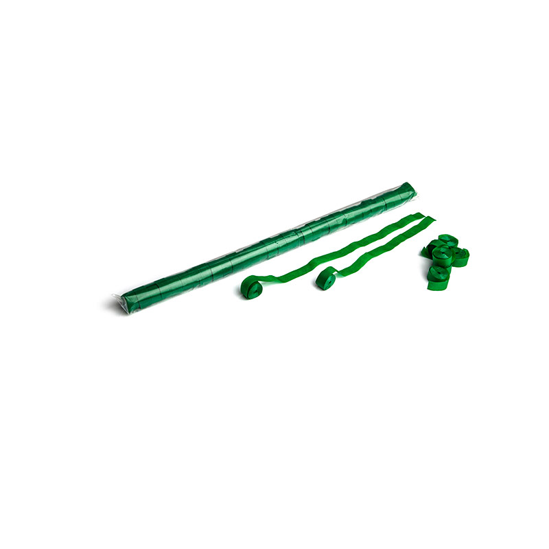 Streamers 10m x 1.5cm - Dark Green