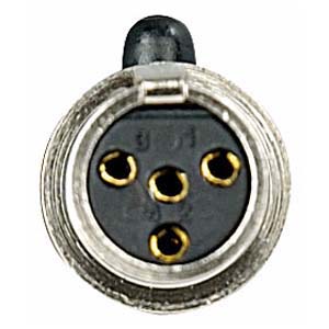 DAP N-CON Mini XLR 4P Plug - female Female DAP N-CON Mini XLR 4P Plug - female Female
