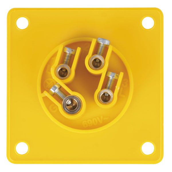 PCE CEE 16 A/110 V 4P Socket - female - yellow Gelb - IP44