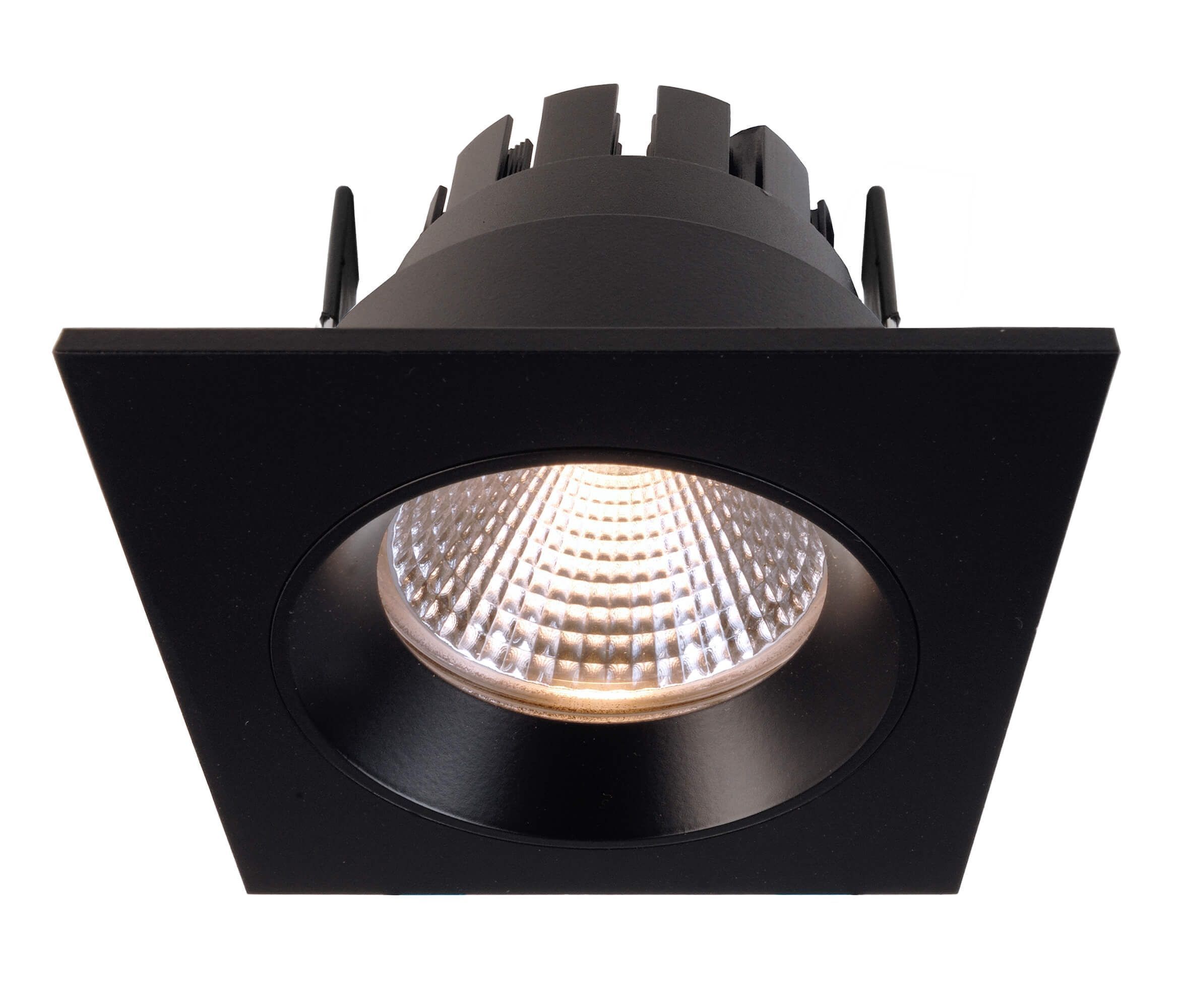 Orionis Eckig, 6,5 W, 2700 K, Schwarz/Schwarz Orionis Eckig, 6,5 W, 2700 K, Schwarz/Schwarz