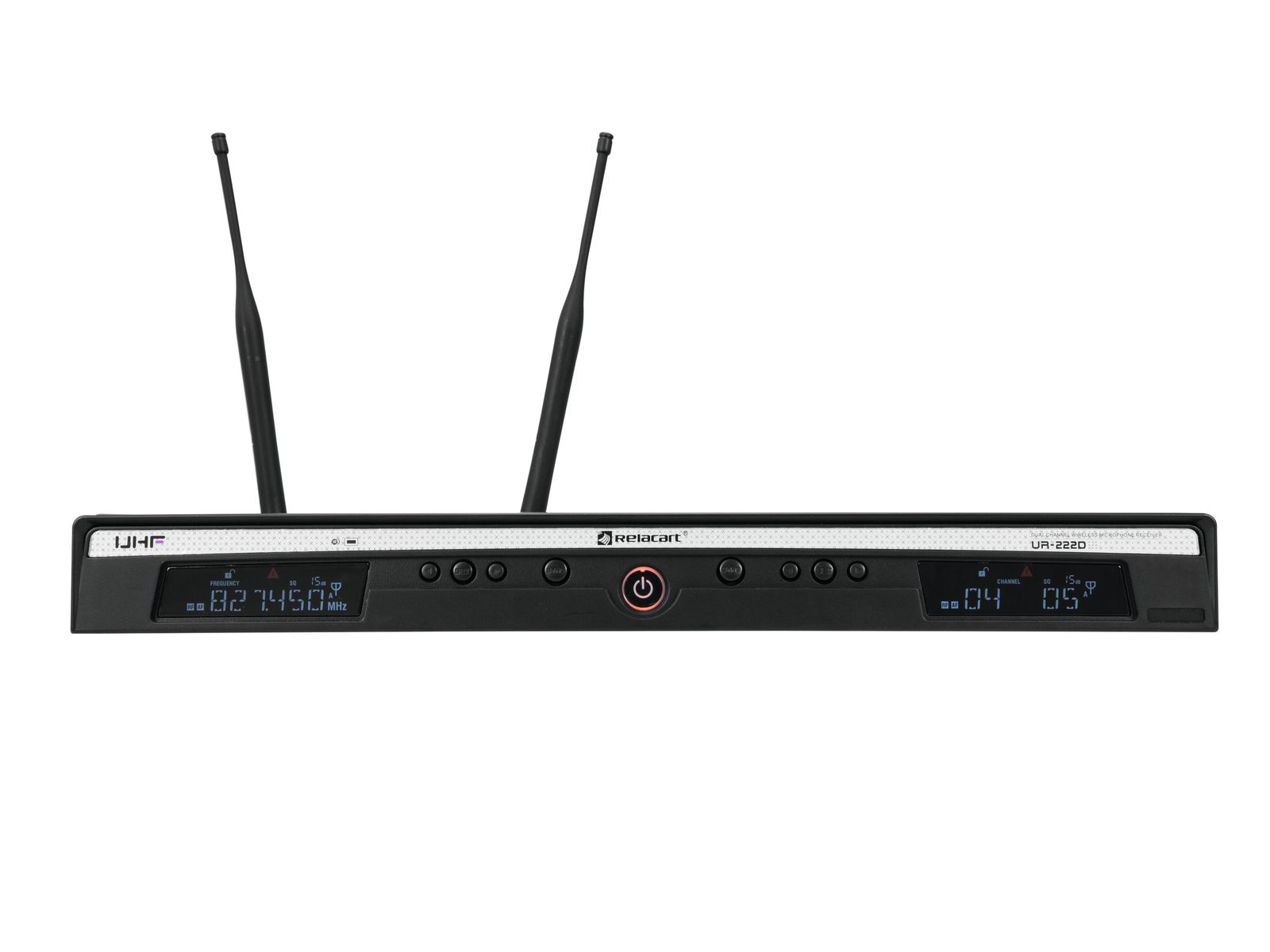 RELACART UR-222D 2-Kanal-UHF-System 823-832 + 863-865 MHz RELACART UR-222D 2-Kanal-UHF-System 823-832 + 863-865 MHz