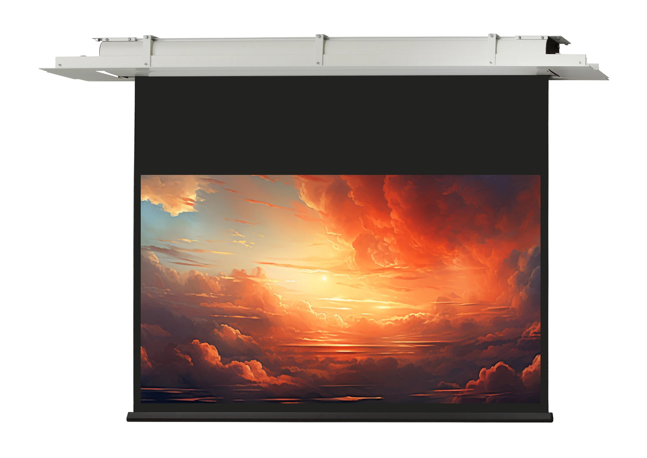 celexon Deckeneinbau Leinwand Motor Expert 250 x 140 cm