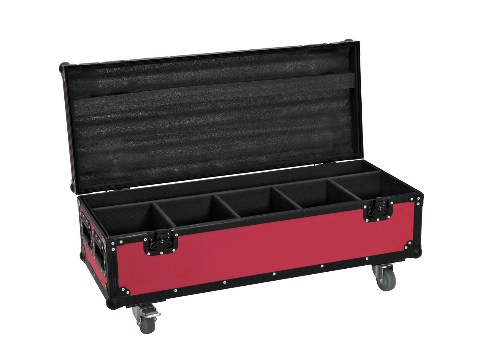 ROADINGER Flightcase 4x LED Umbrella ROADINGER Flightcase 4x LED Umbrella