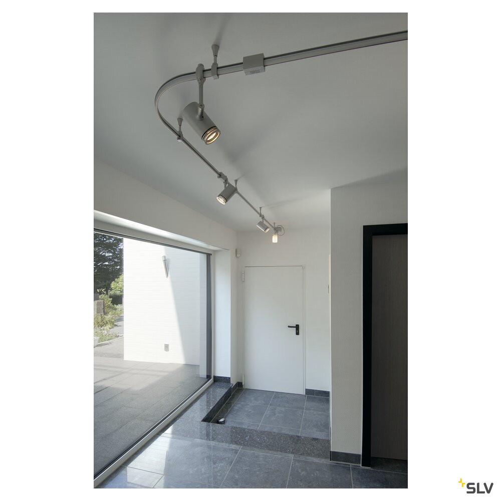 EASYTEC II Schiene, silbergrau 2m, inkl. 2 Endkappen EASYTEC II Schiene, silbergrau 2m, inkl. 2 Endkappen