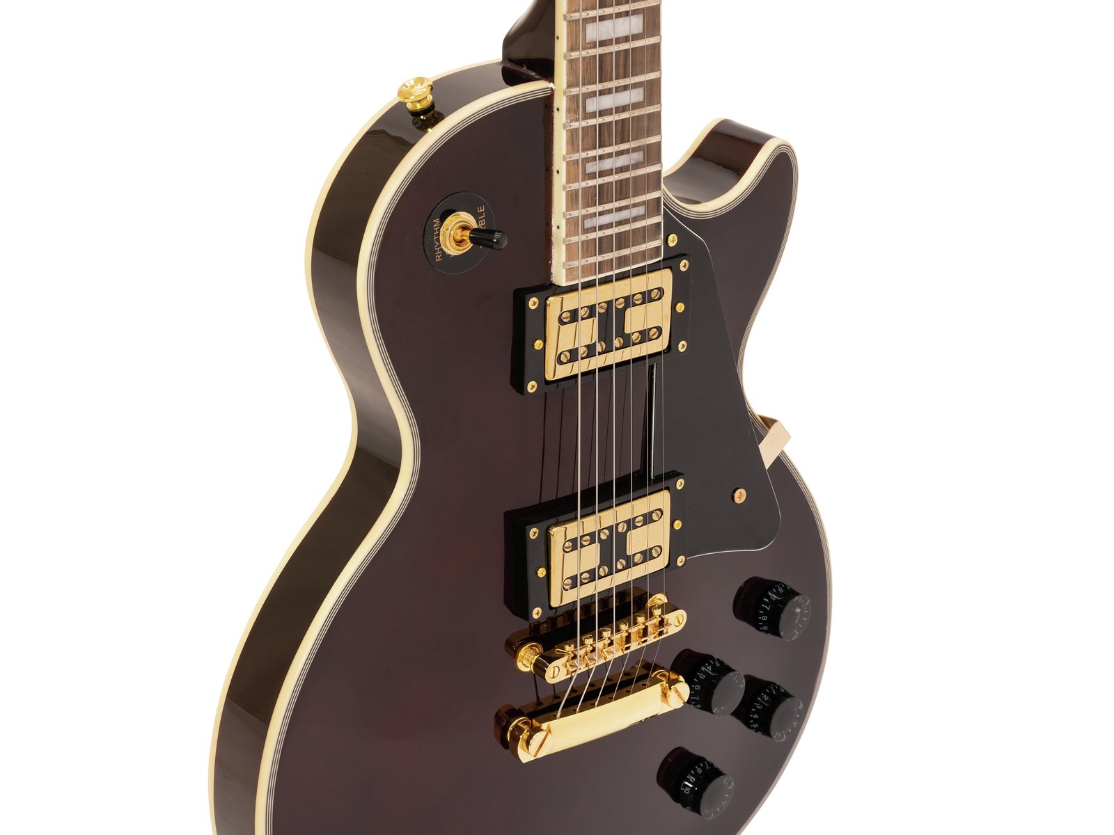 DIMAVERY LP-700 E-Gitarre, burgunda DIMAVERY LP-700 E-Gitarre, burgunda