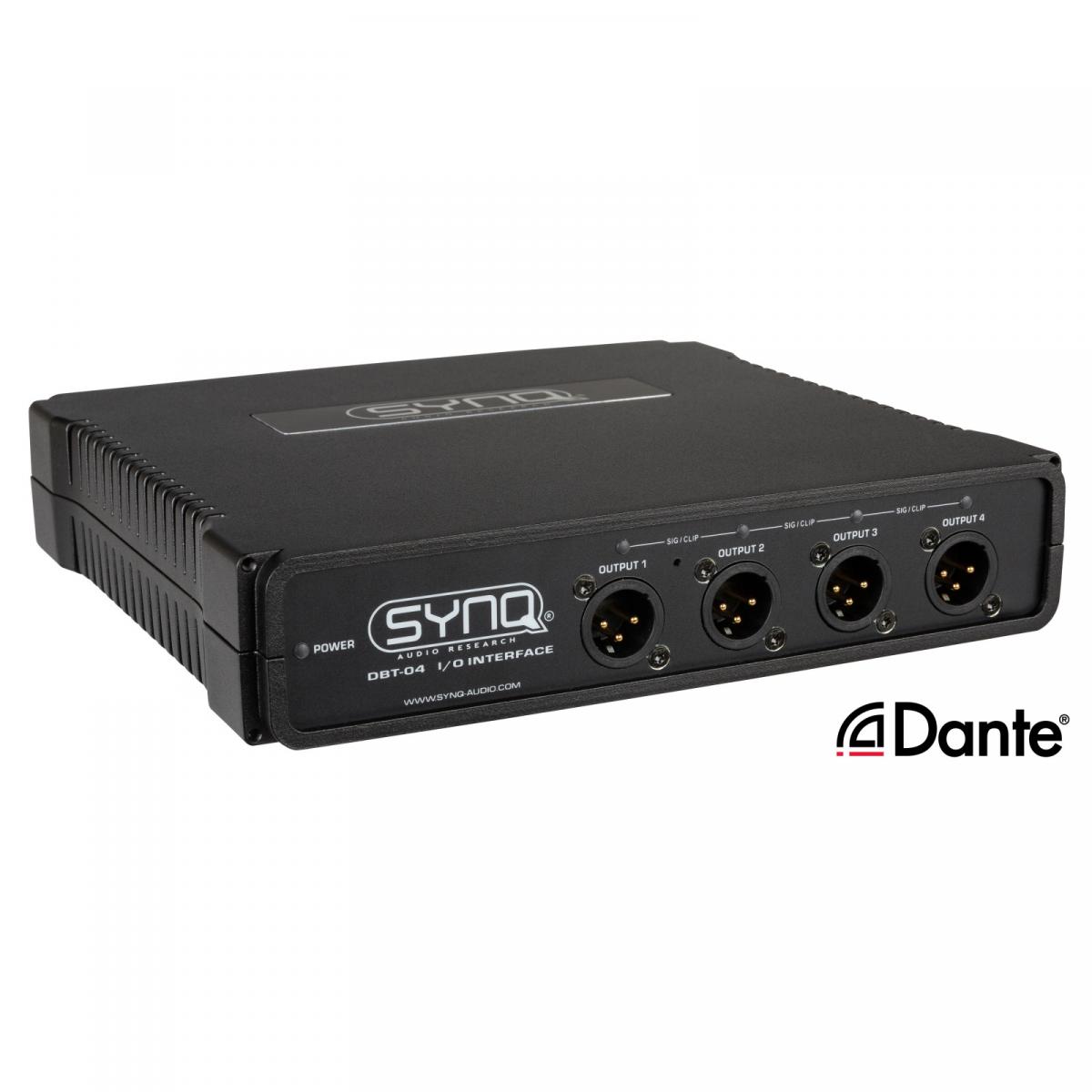 SYNQ Audio DBT-04 DANTE Interface SYNQ Audio DBT-04 DANTE Interface