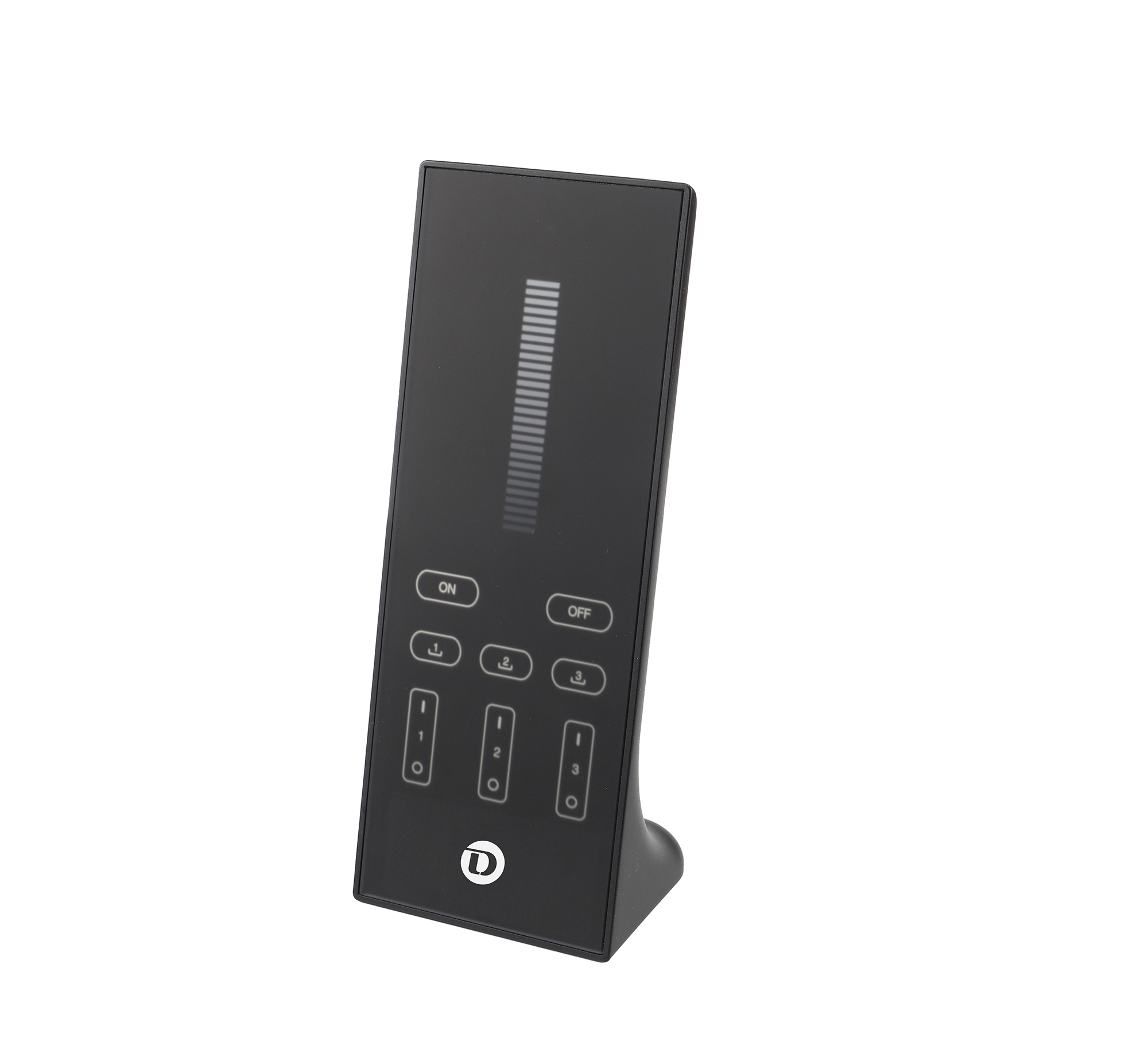 RF-smart, Standfernbedienung, schwarz, 3 Zonen, Single