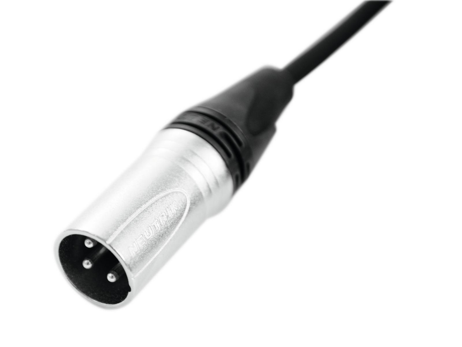 PSSO DMX Kabel XLR 3pol 5m sw Neutrik PSSO DMX Kabel XLR 3pol 5m sw Neutrik