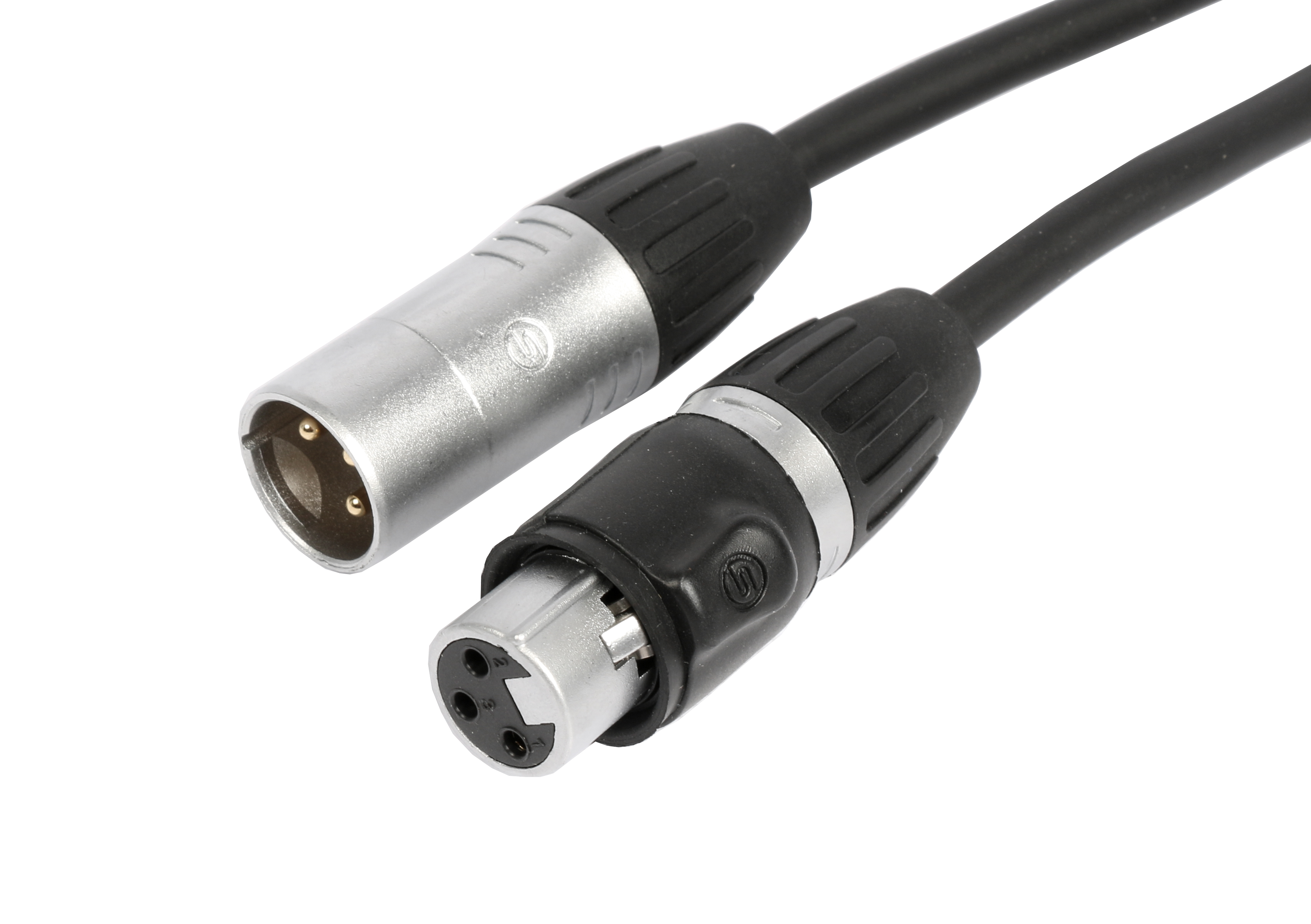 Kabel DMX 3pol male/ female 15m IP65 Seetronic Kabel DMX 3pol male/ female 15m IP65 Seetronic