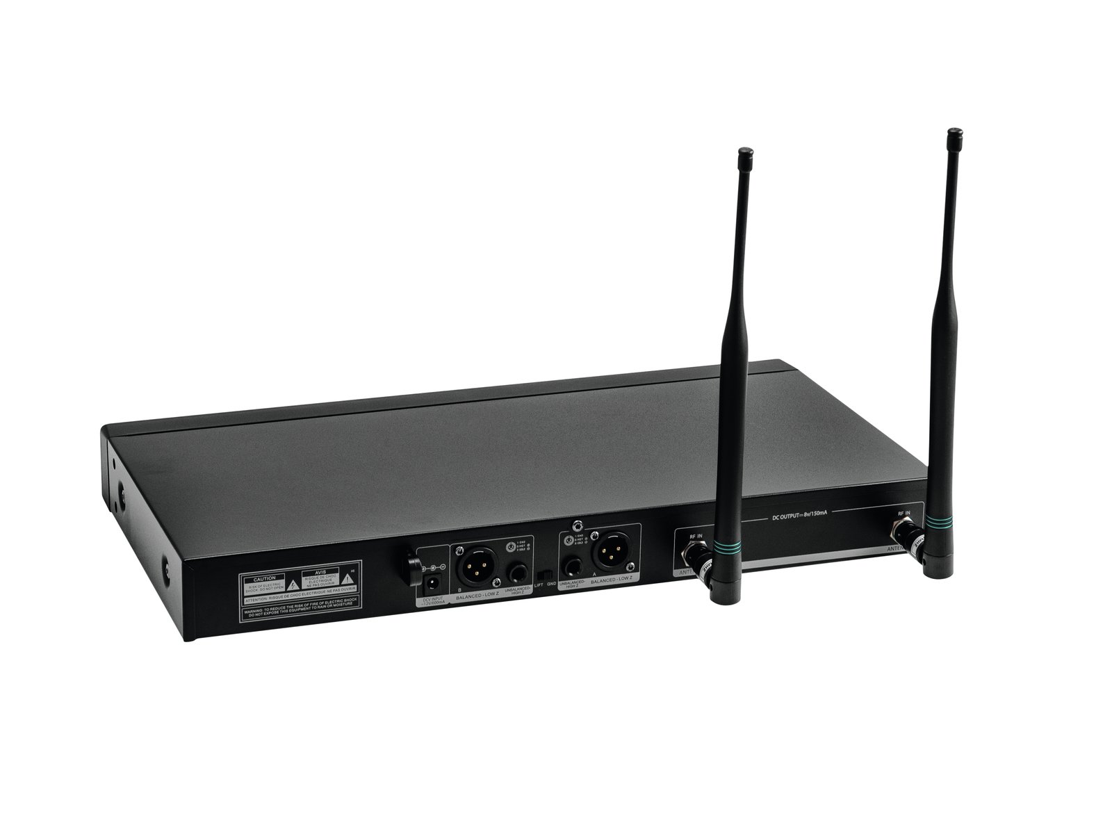 RELACART UR-222D 2-Kanal-UHF-System 823-832 + 863-865 MHz RELACART UR-222D 2-Kanal-UHF-System 823-832 + 863-865 MHz