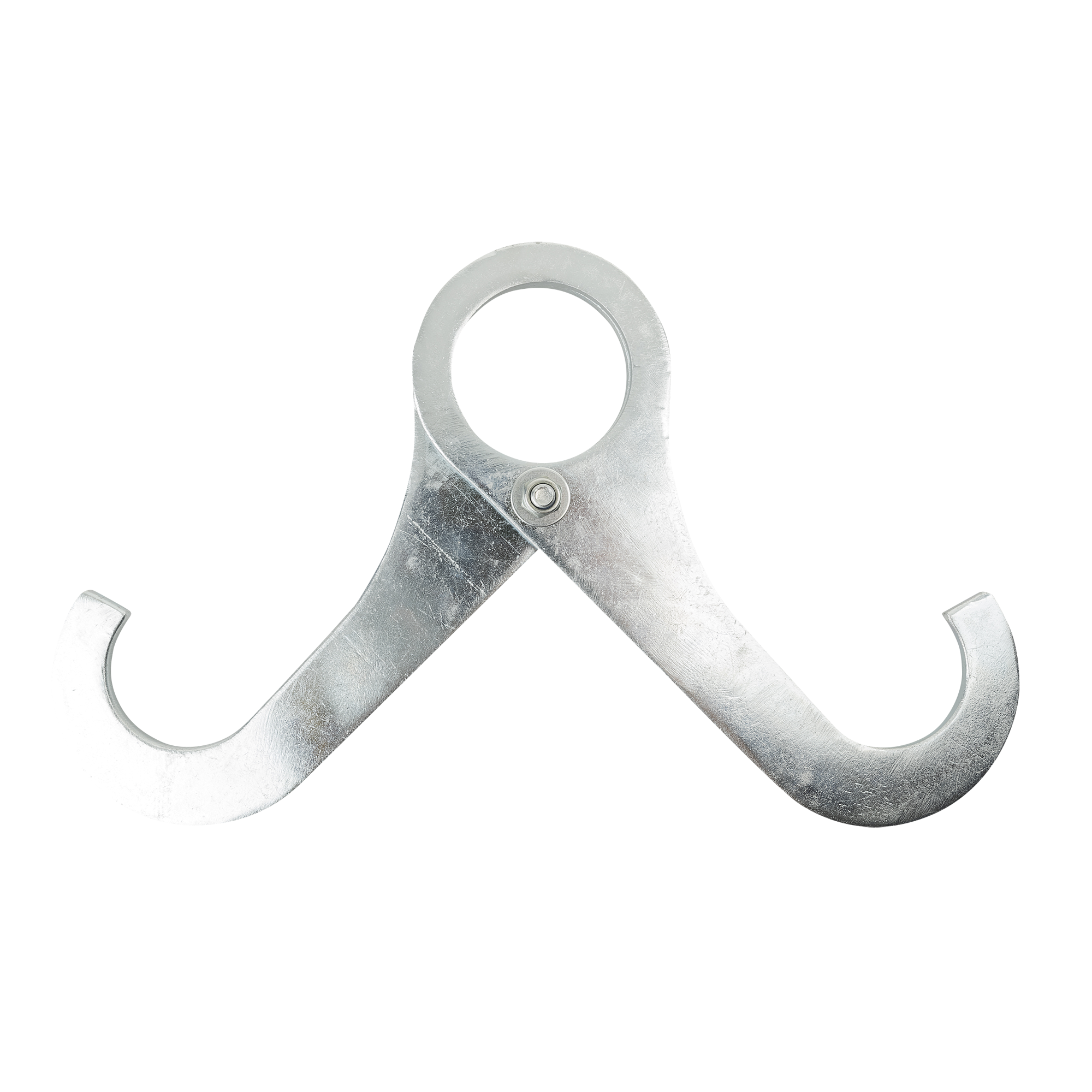 Showgear The Moustache Single Tube Clamp Silber