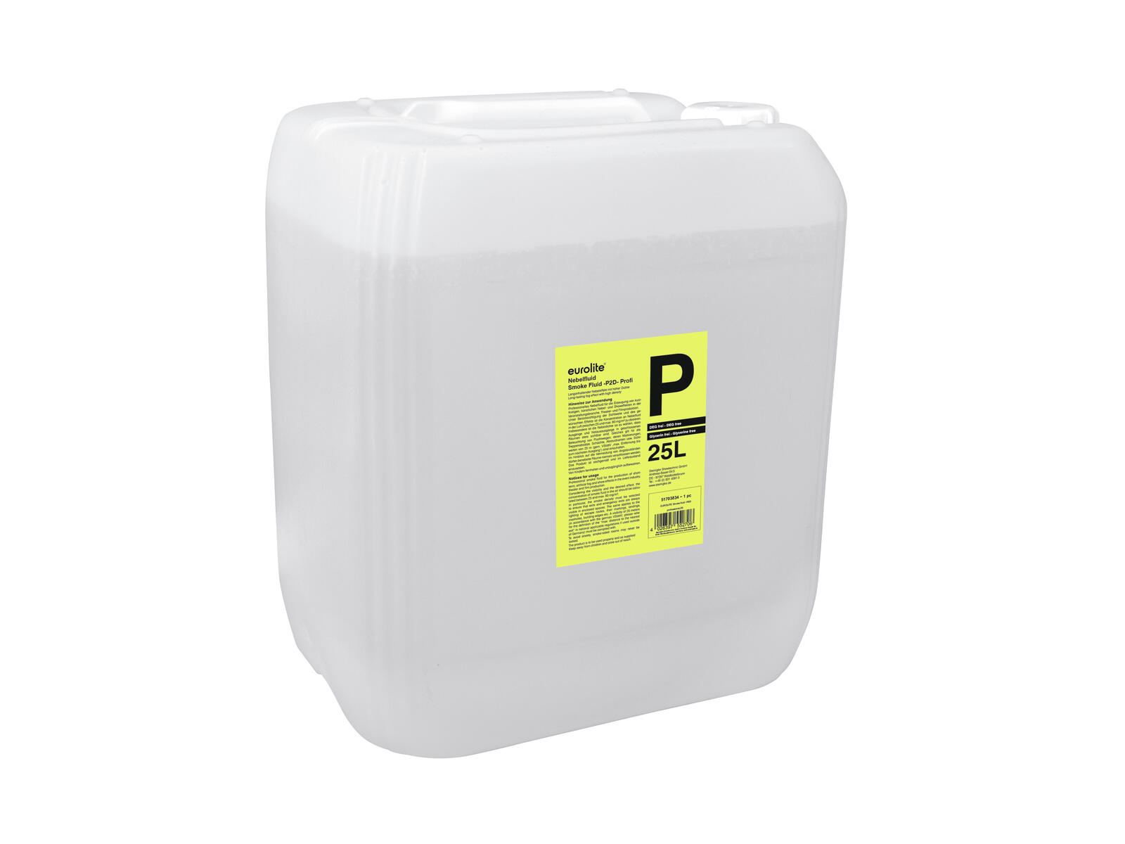 EUROLITE SMOKE FLUID -P2D- Profi, 25l Nebelfluid EUROLITE SMOKE FLUID -P2D- Profi, 25l Nebelfluid