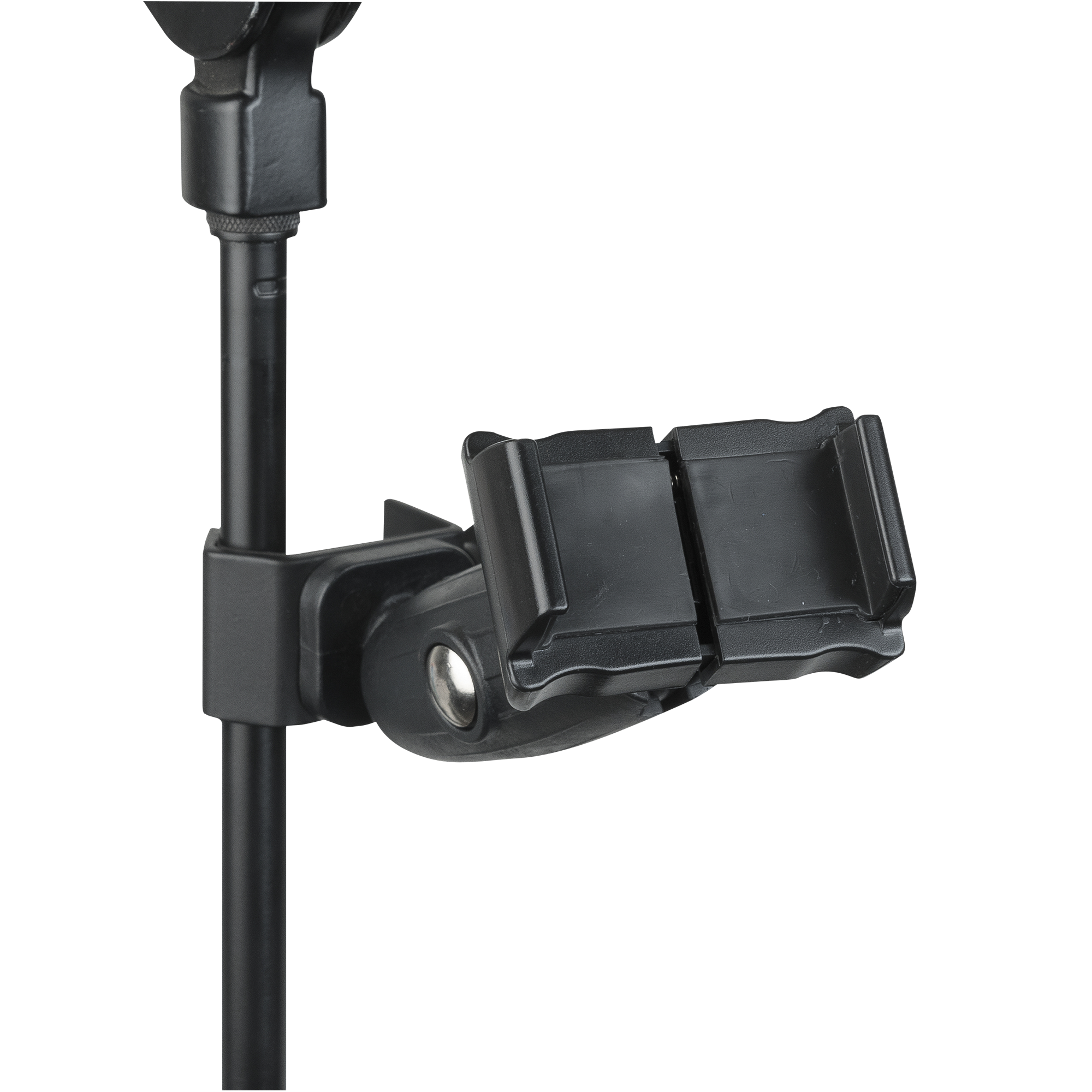 Showgear Phone Holder for Microphone Stand Geeignet für Telefone mit einer Breite von bis zu 87 mm