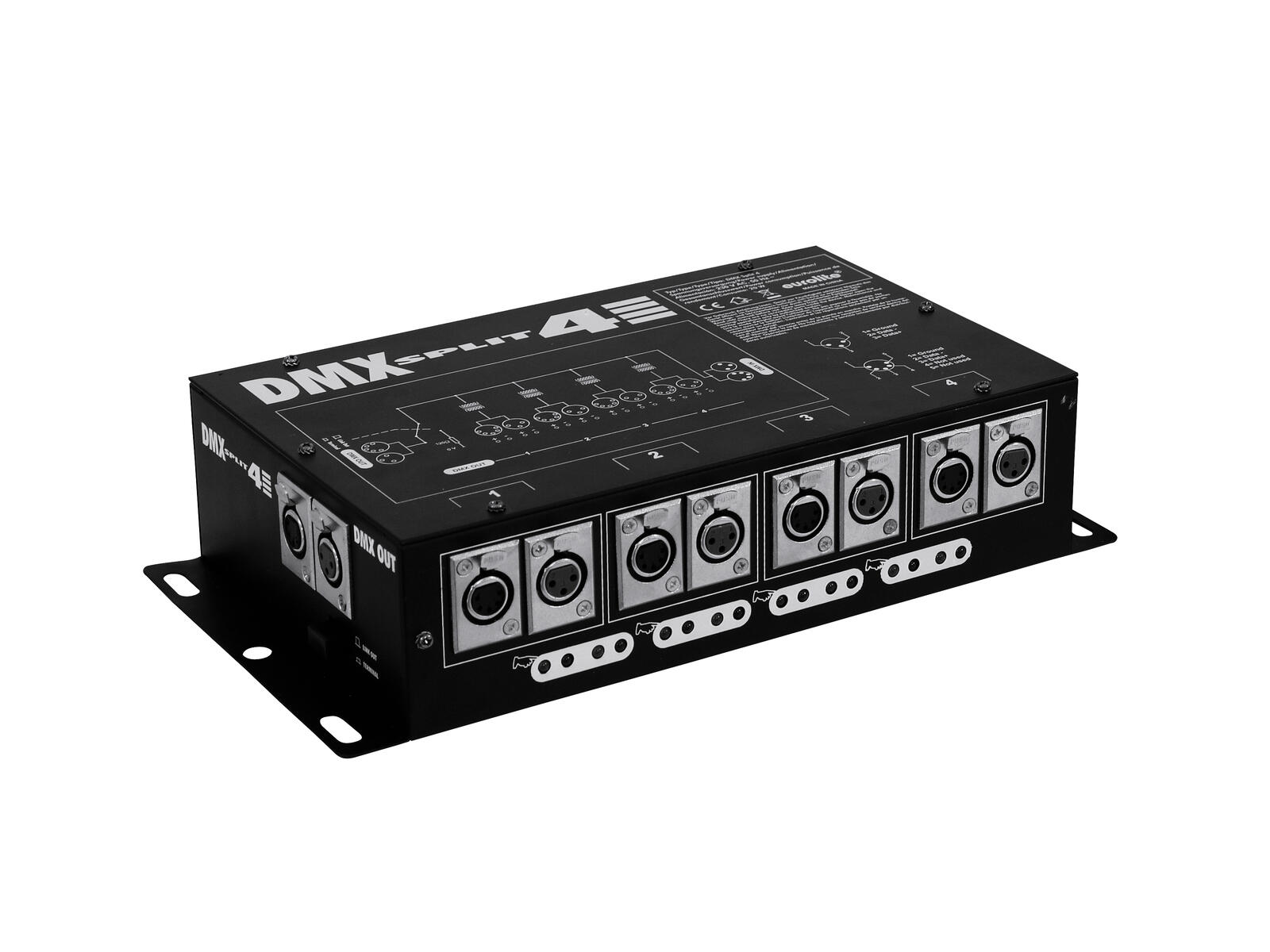 EUROLITE DMX Split 4 Splitter EUROLITE DMX Split 4 Splitter