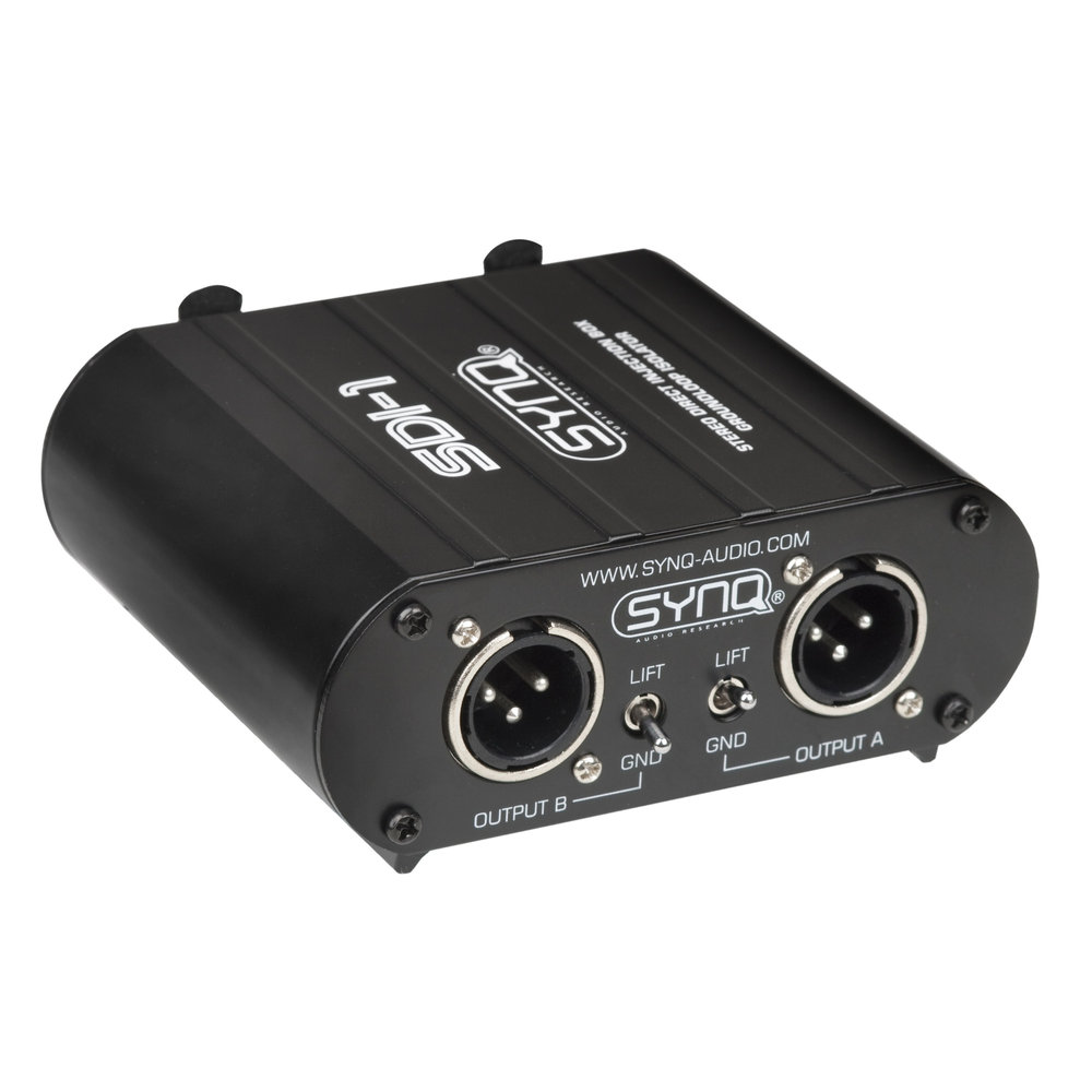 SYNQ Audio SDI-1 Stereo DI-Box
