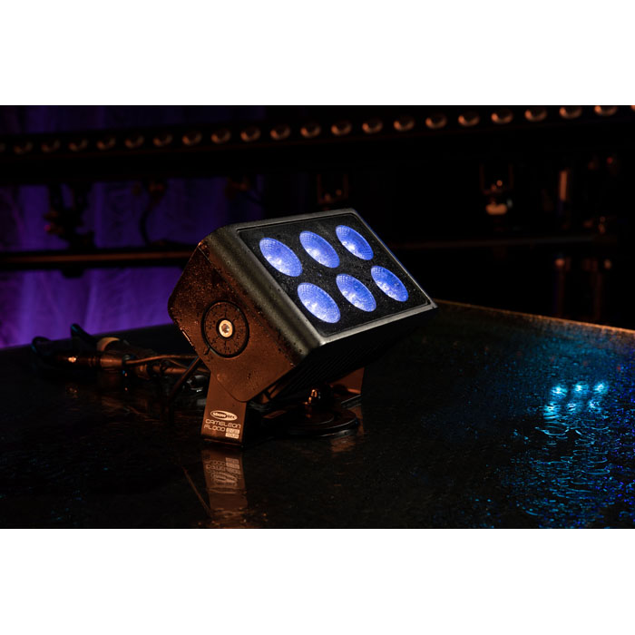 Showtec Cameleon Flood 6 Q6 Tour 6x 10 W RGBWA-UV-LED-Fluter - Power Pro True