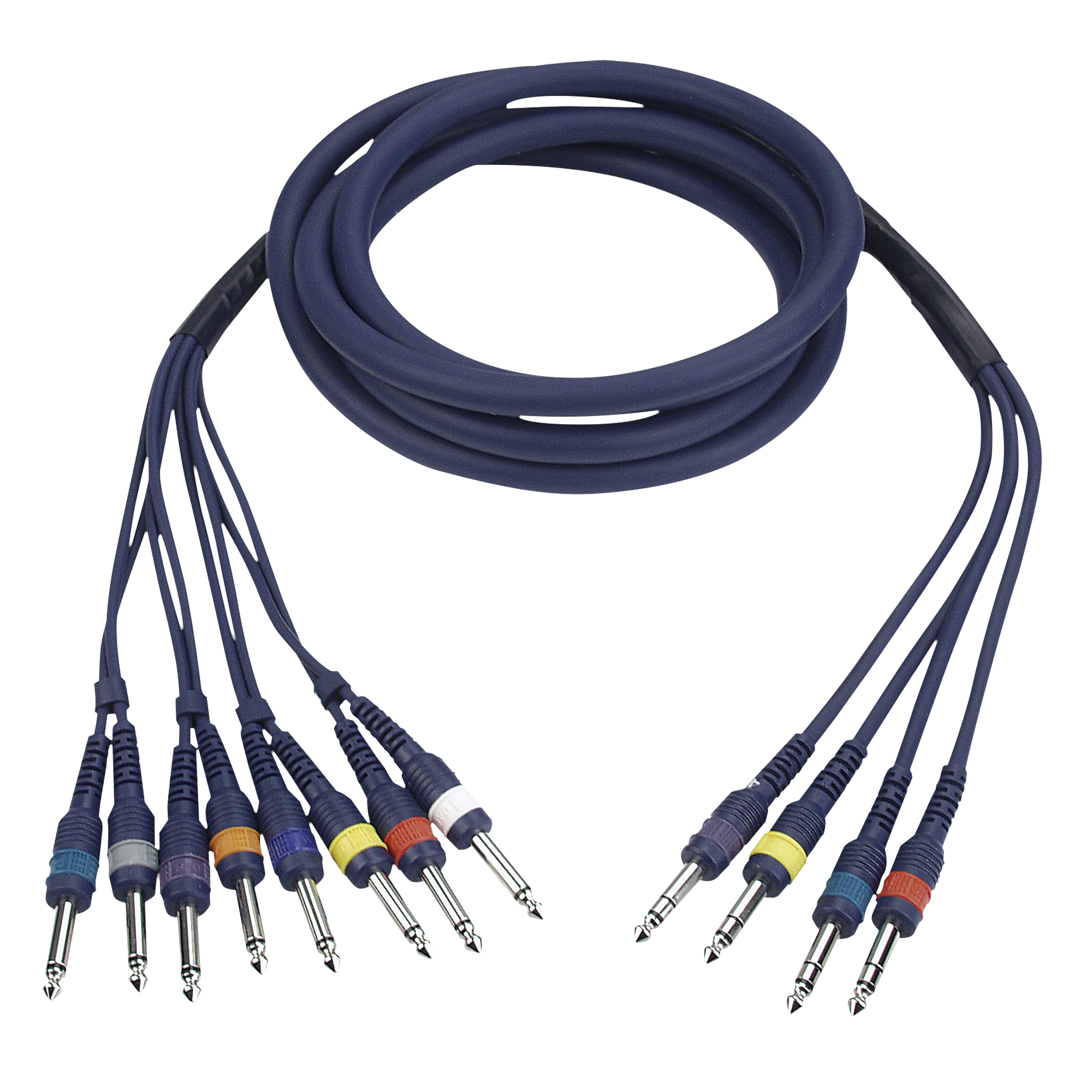 DAP FL69 - 8 Jack mono to 4 Jack stereo 6 m 6 m