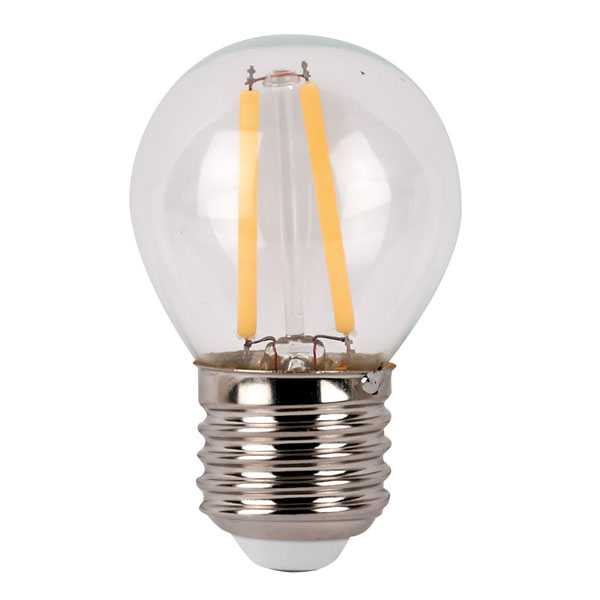 Showgear LED Bulb Clear WW E27 4W, nicht dimmbar