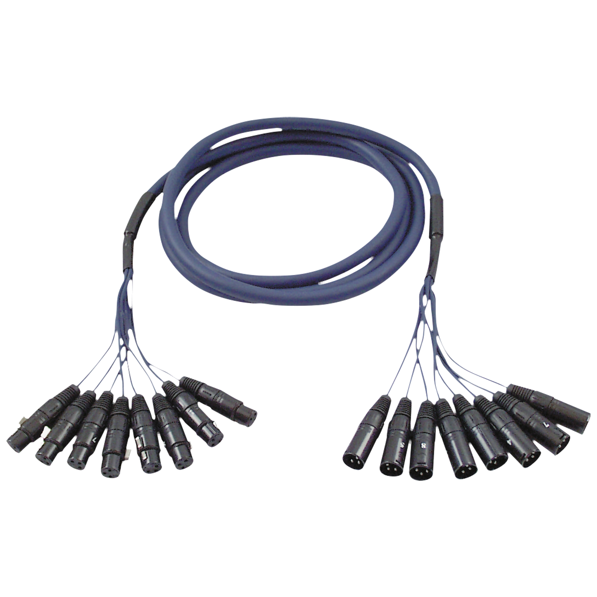 DAP FL60 - 8 XLR/M 3P to 8 XLR/F 3P 6 m 6 m