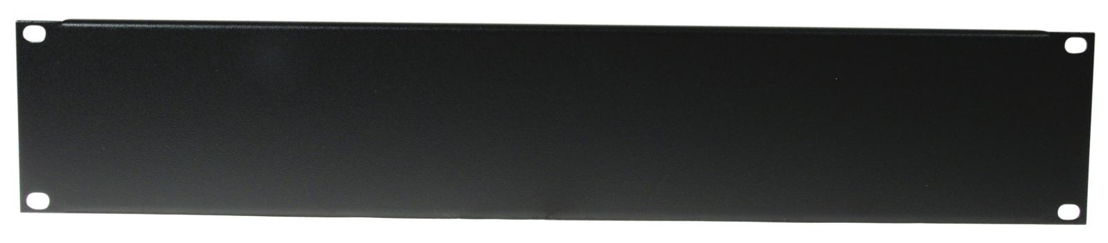 OMNITRONIC Frontplatte Z-19U, Stahl, schwarz 2HE