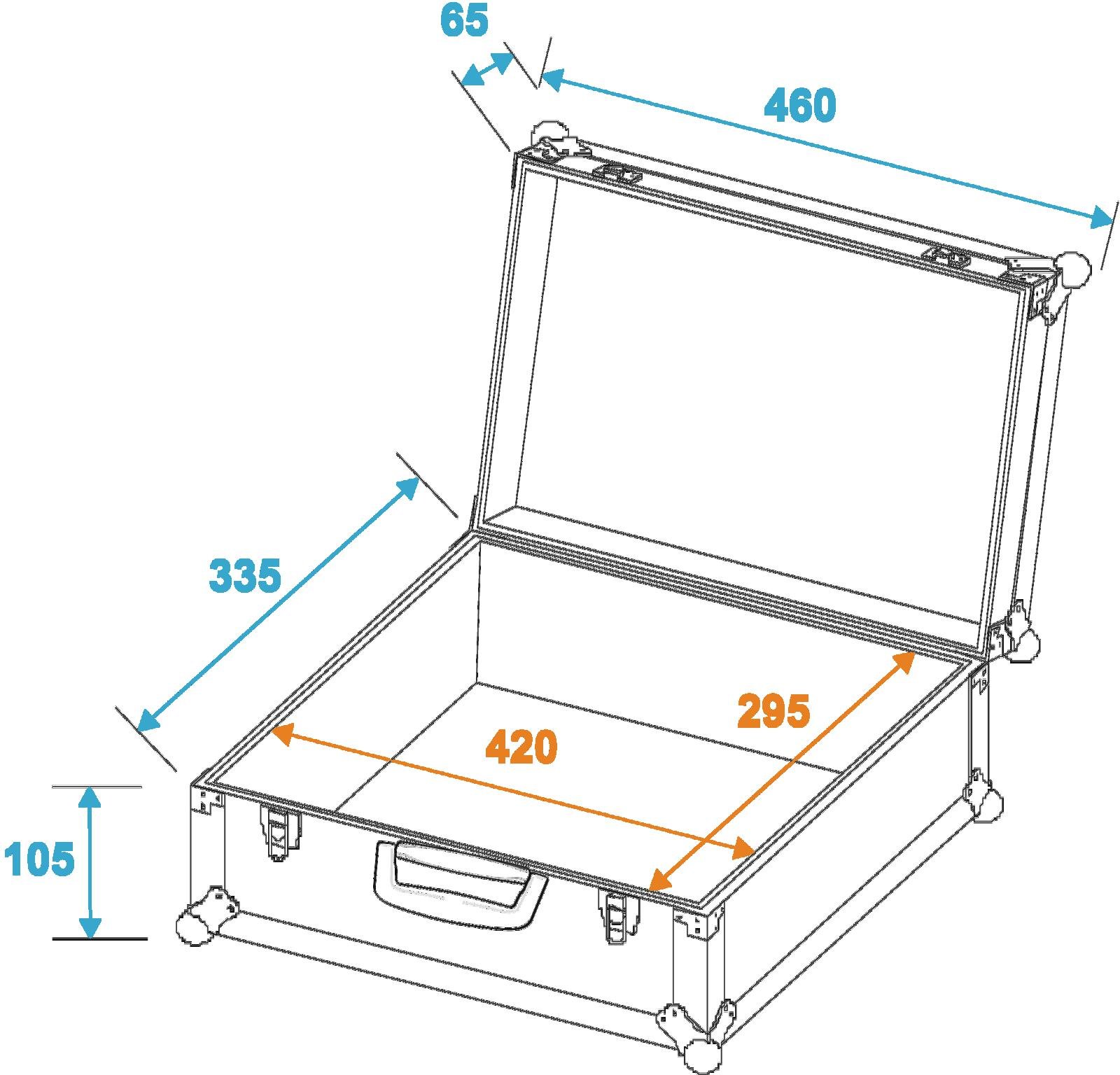 ROADINGER Universal-Koffer-Case FOAM sil ROADINGER Universal-Koffer-Case FOAM sil