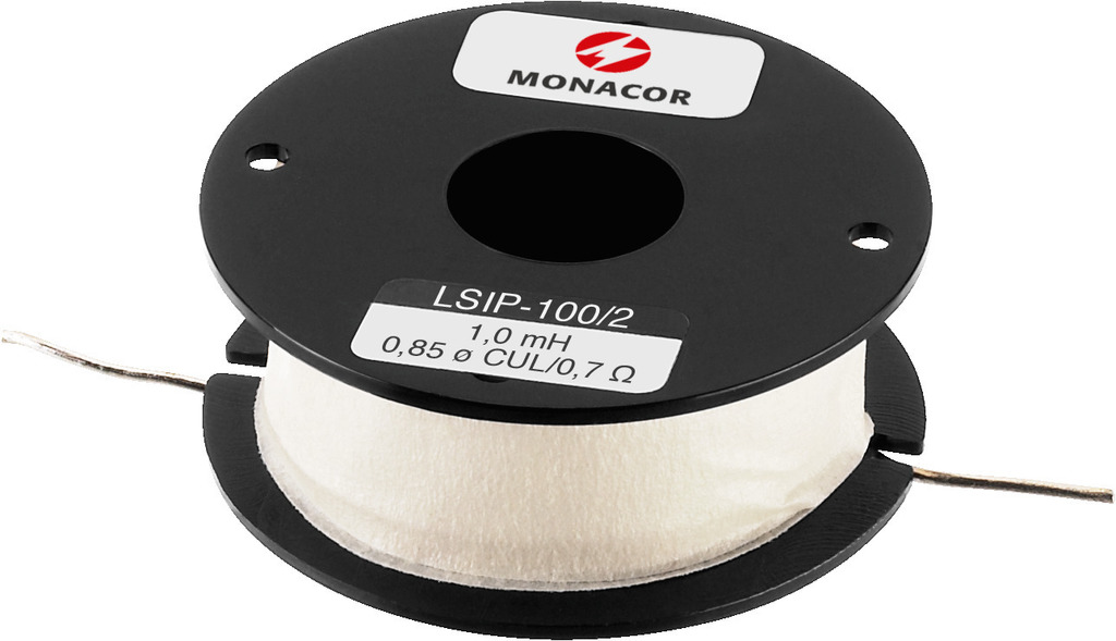 MONACOR LSIP-100/2 Luftspule, 1,0 mH, Ø 0,85 mm