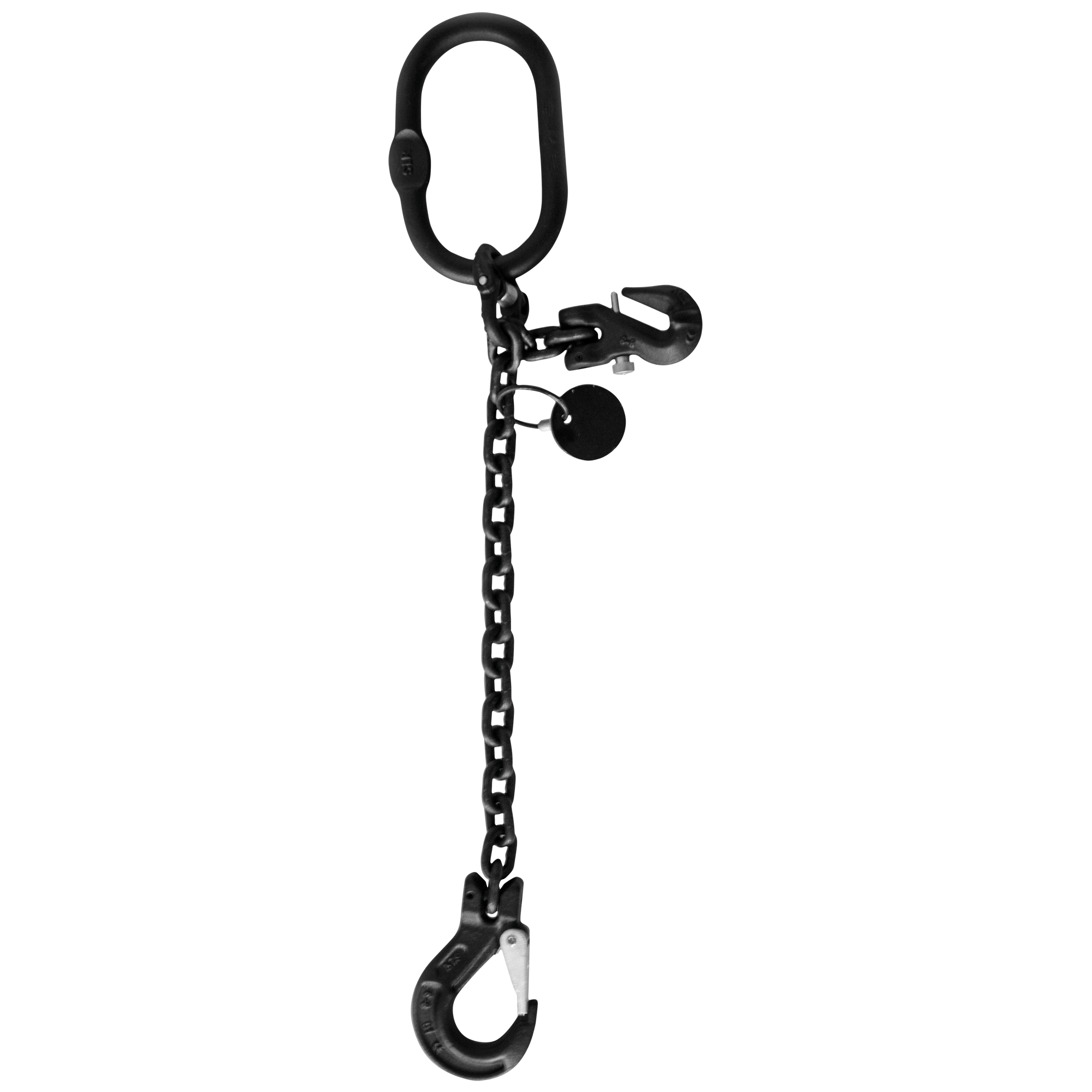 ELLER Chainclutch with Locked Shortening Hook 6 mm chain - 1 m 6 mm Kette - 1 m