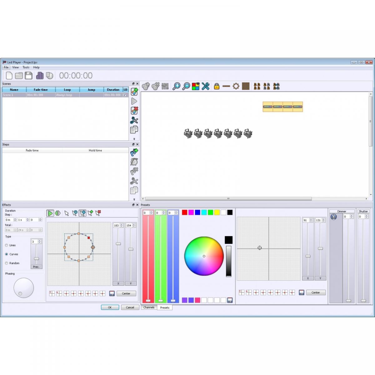 Briteq LD-1024Wall+ DMX Interface inkl. ChromateqSoftware