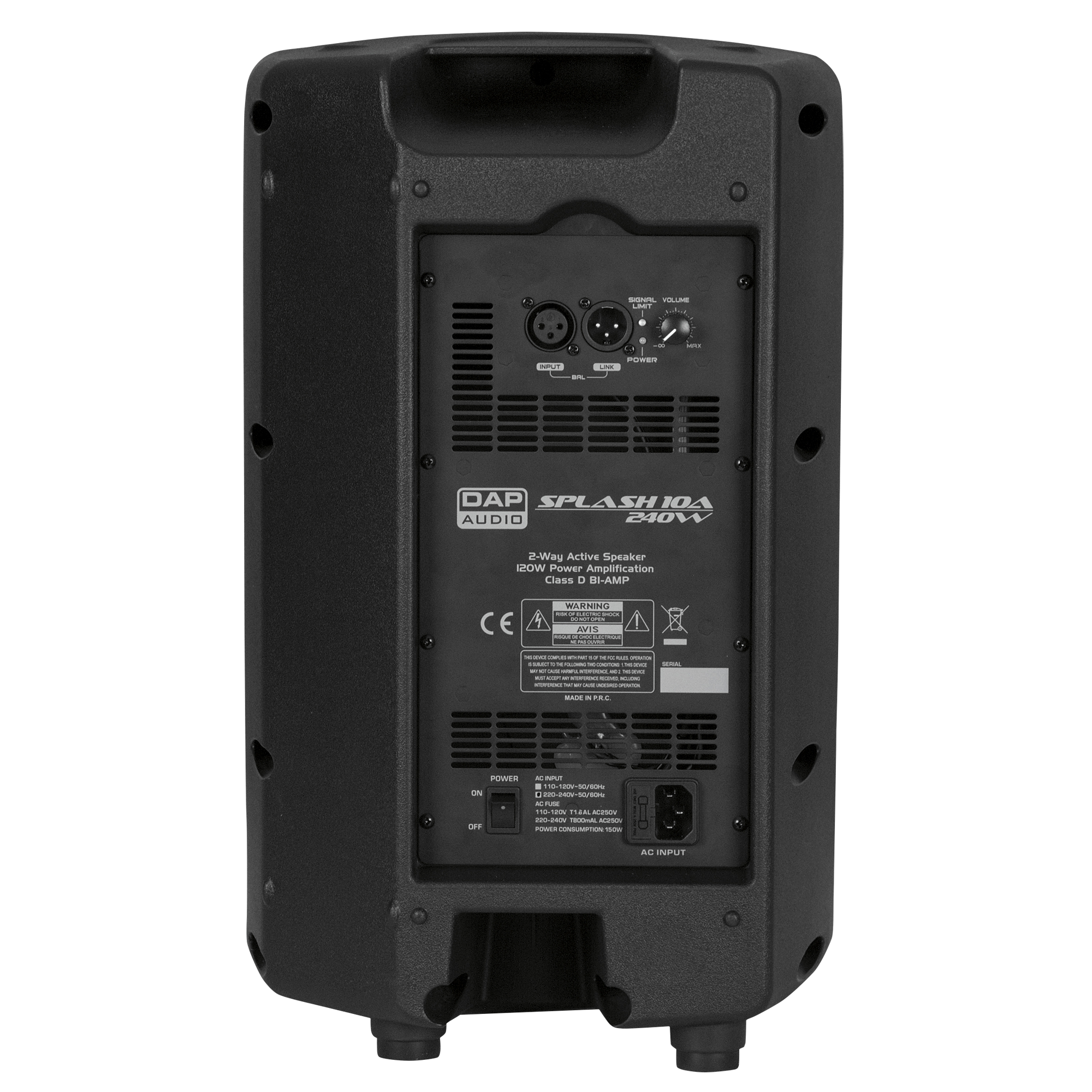 DAP Splash 10A Aktiver 10" Fullrange-Lautsprecher
