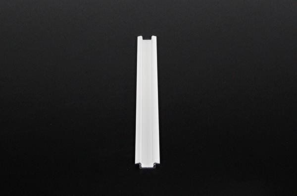 T-Profil flach ET-01-10, 2m, Weiß