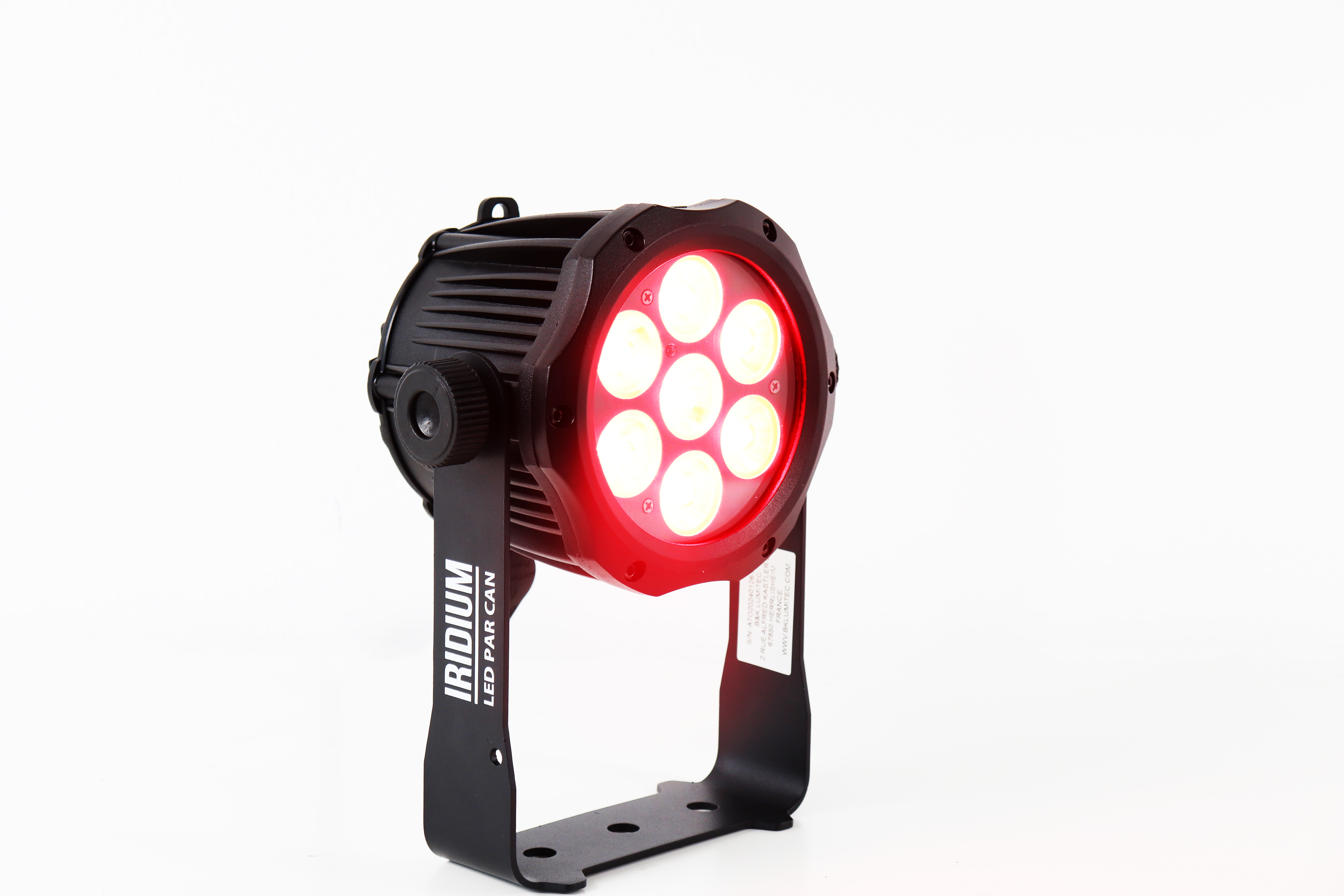 LED PAR CAN 7x10W RGBW IP65 15° LED PAR CAN 7x10W RGBW IP65 15°