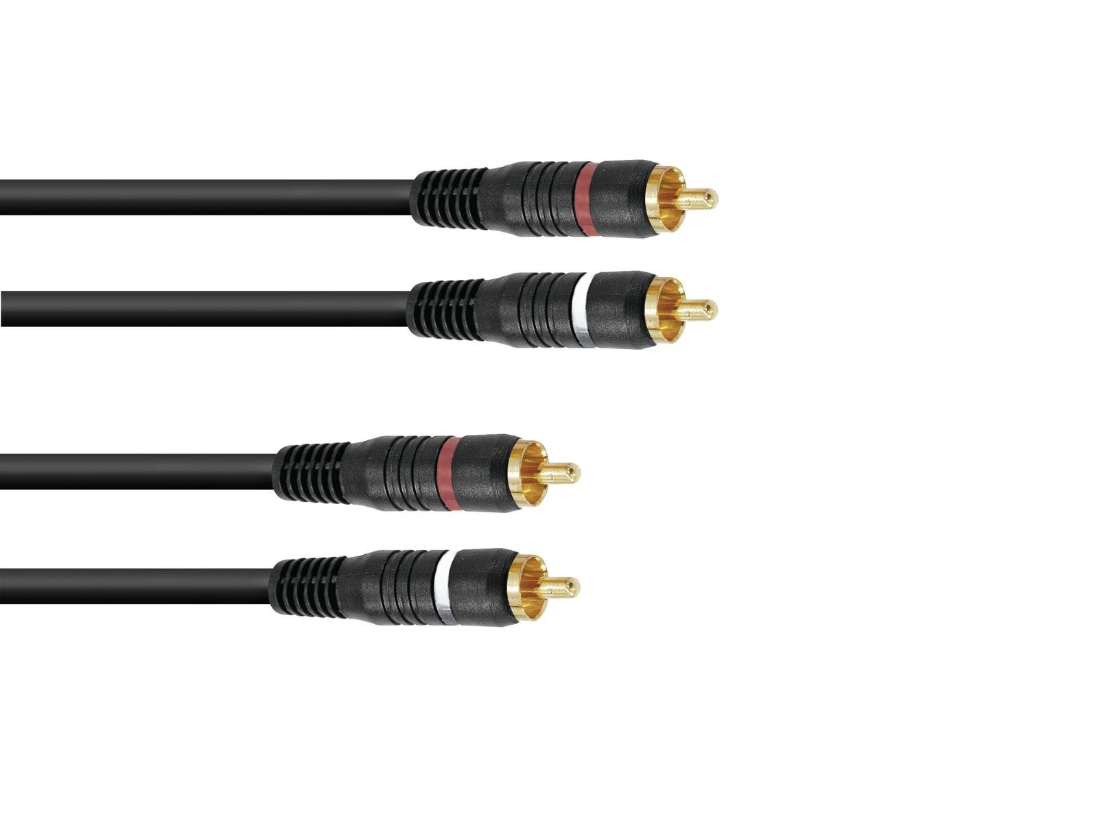 OMNITRONIC Cinch Kabel 2x2 15m OMNITRONIC Cinch Kabel 2x2 15m