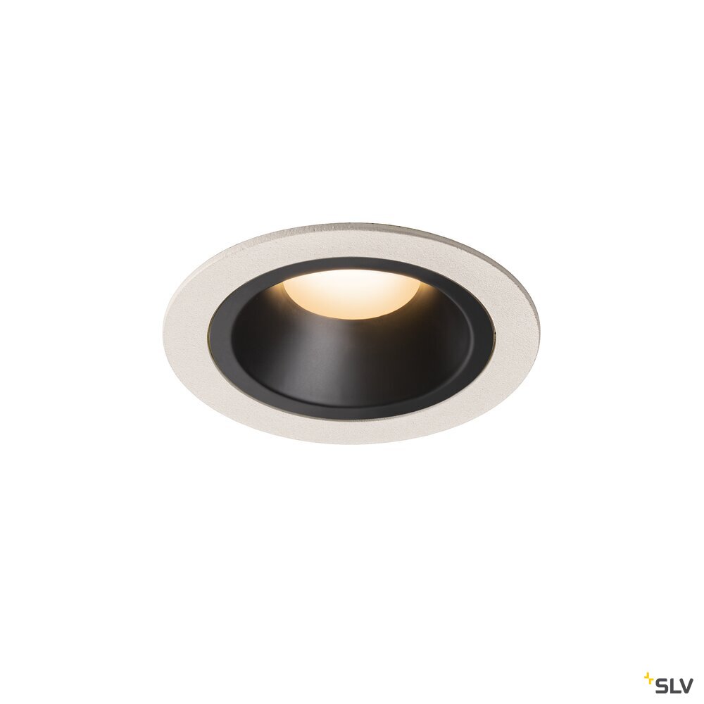 NUMINOS DL M, Indoor LED Deckeneinbauleuchte weiß/schwarz 2700K 20°