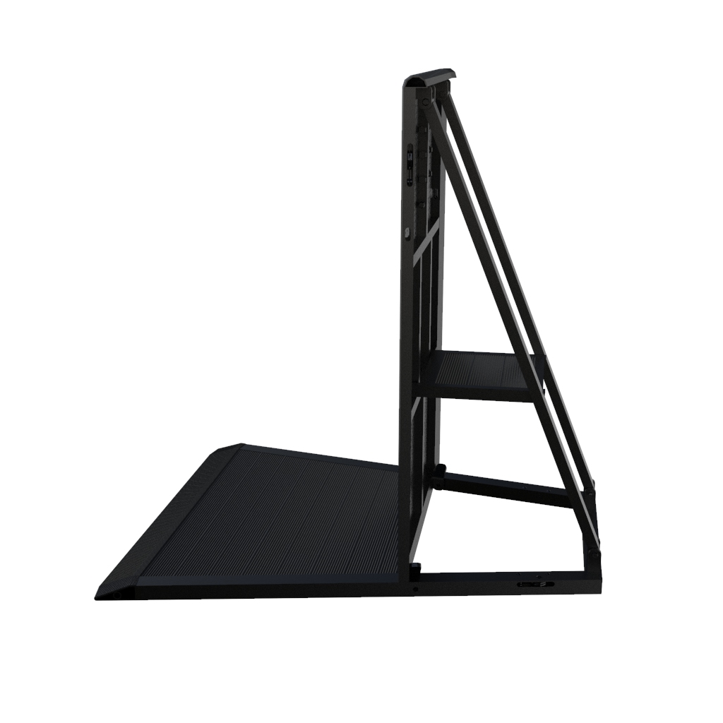Crash Barrier - Ecke 22.5° positiv BLACK Crash Barrier - Ecke 22.5° positiv BLACK