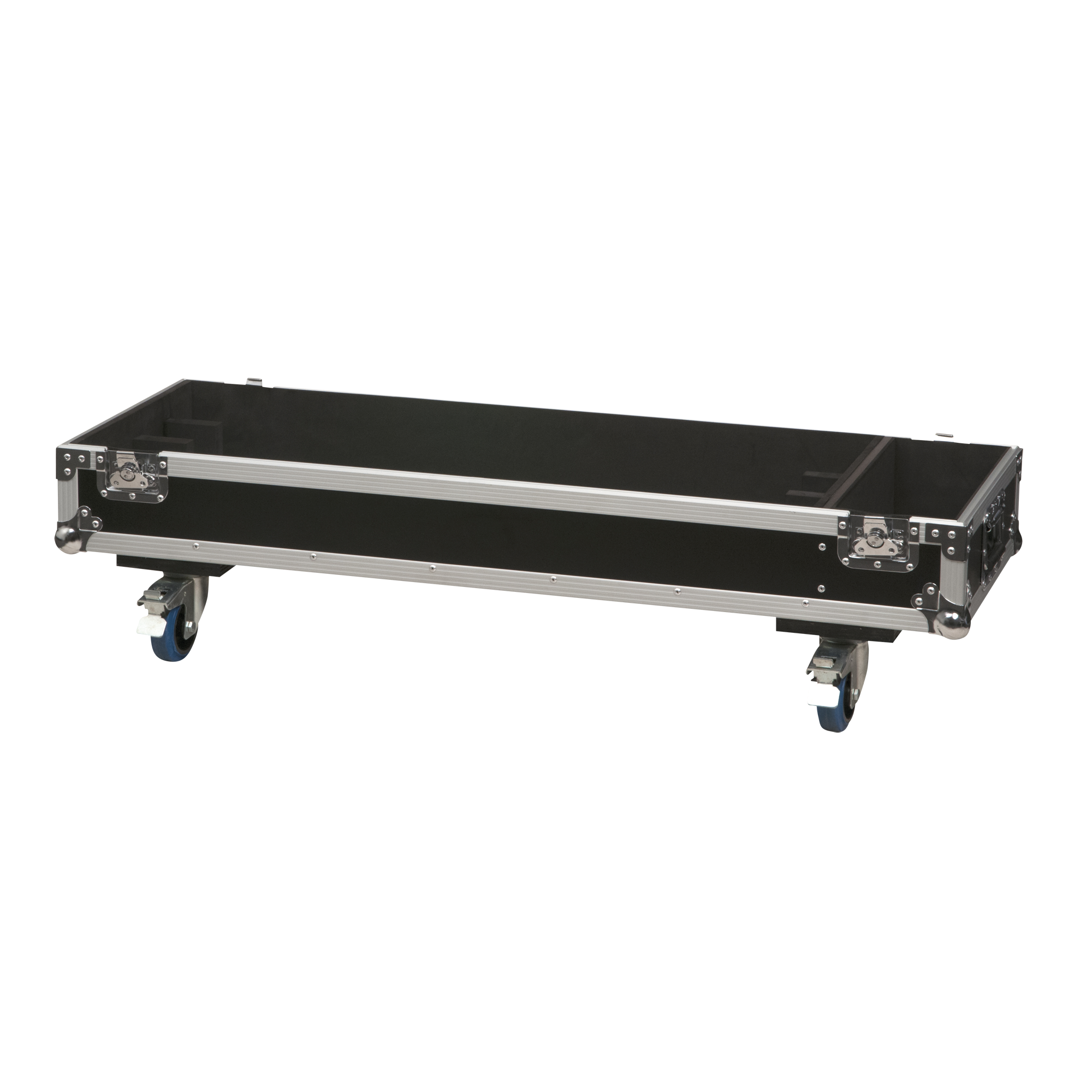 SHOWTEC Case for 12x Sunstrip Active 3 stapelbare Fächer mit Zubehörfach SHOWTEC Case for 12x Sunstrip Active 3 stapelbare Fächer mit Zubehörfach