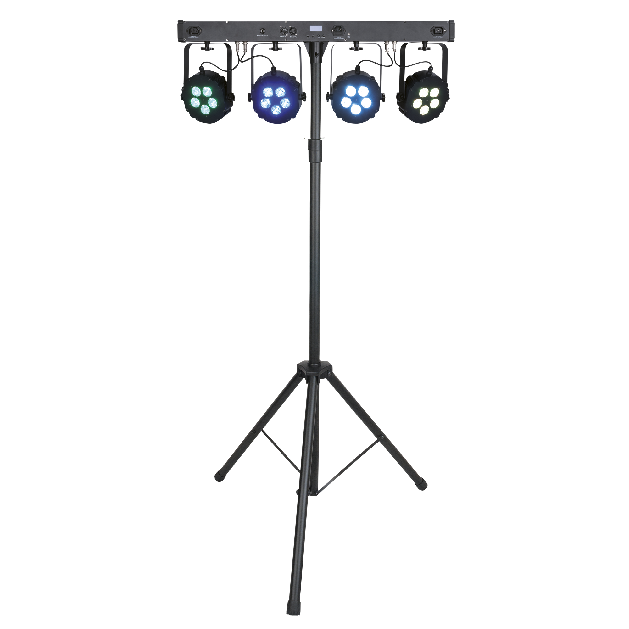 SHOWTEC Compact Power Light Set 4 RGBW RGBW RGBW SHOWTEC Compact Power Light Set 4 RGBW RGBW RGBW